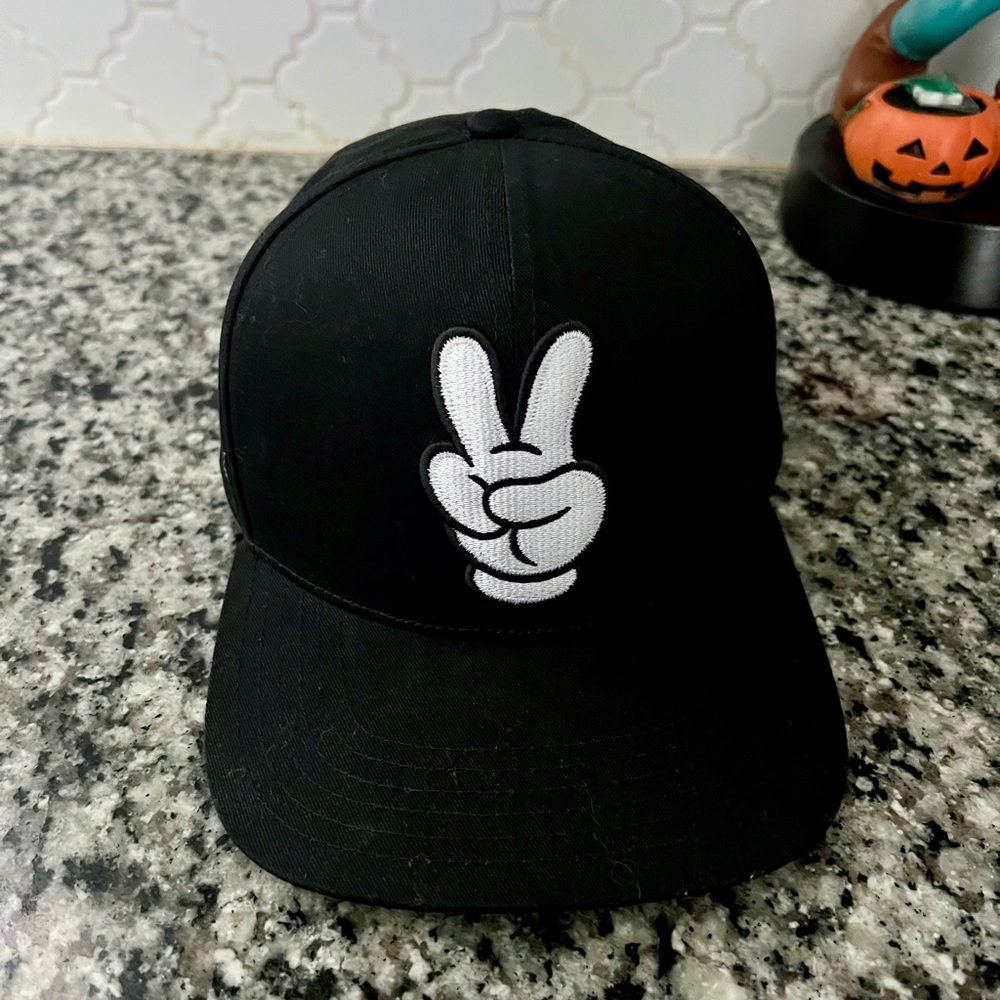 Disney World Cap with Peace Sign